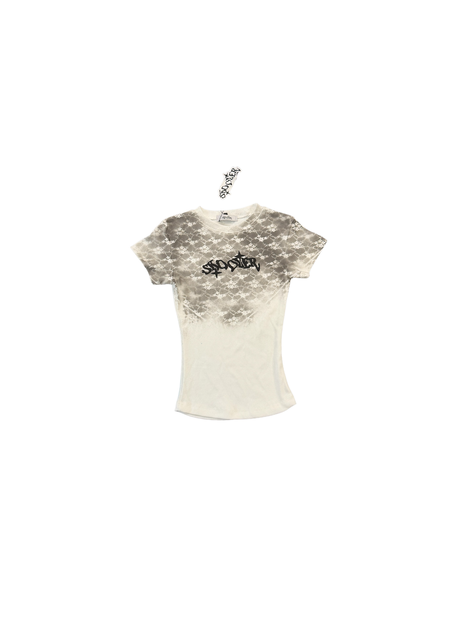 Skooler Flower Print - Baby tee